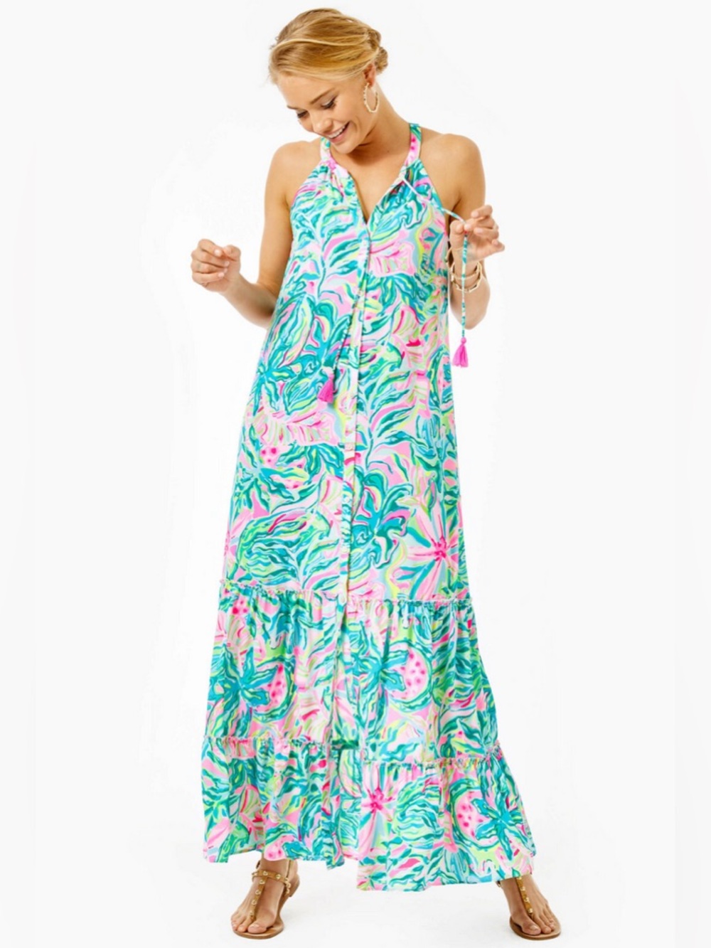 Lilly Pulitzer luliana maxi dress